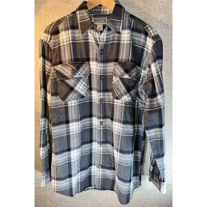 Duluth Men’s Size Medium NWT Thick Flannel Long Sleeve Plaid Button Up
